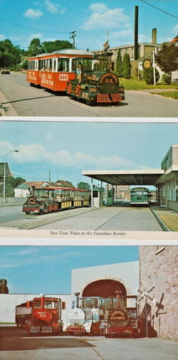 Soo Train Tours - Postcard Info And Momentos (newer photo)